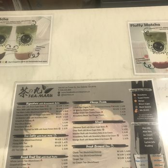 Tea Maru - Menu 2 - Bubble Tea Near Me - San Gabriel, California Tea Maru - Menu 2 - Bubble Tea Near Me - San Gabriel, California