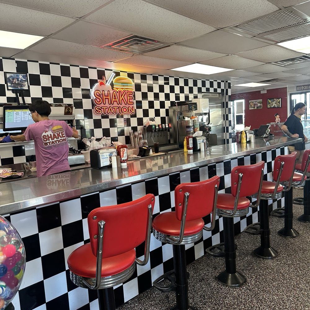 Shake Station - Inside - American Near Me - Ellenton, Florida Shake Station - Inside - American Near Me - Ellenton, Florida