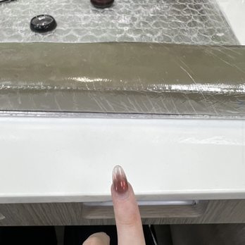288 cici nails - This is what he tried doing. I told him to change it because it doesn't match the design. - Nail Salons Near Me - Eastchester, New York 288 cici nails - This is what he tried doing. I told him to change it because it doesn't match the design. - Nail Salons Near Me - Eastchester, New York