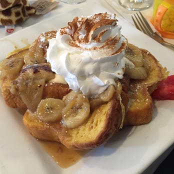 Crown Bistro - Banana Foster French Toast, tasty. - Breakfast & Brunch Near Me - Coronado, California