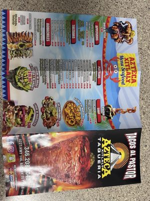 Menu photo 1 Azteca Xitlaly Bacliff, TX