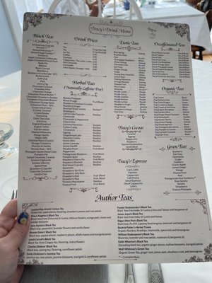 Menu photo 5 Tea With Tracy Seymour, CT