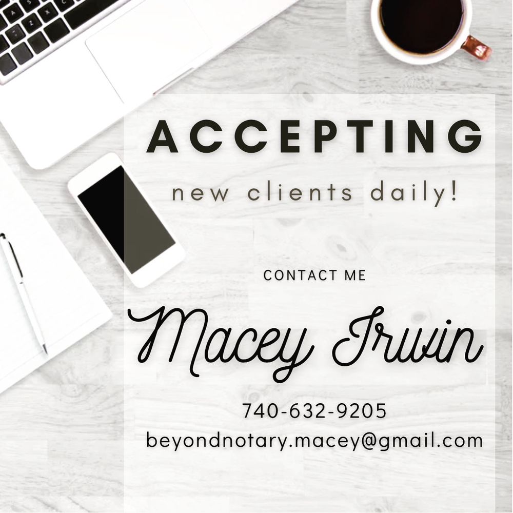 BEYOND NOTARY Steubenville, Ohio Notaries Phone Number Yelp