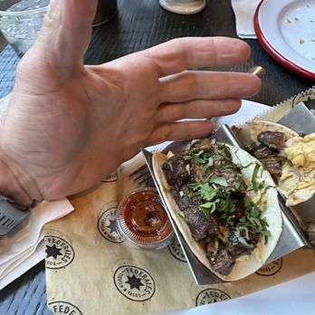 Federales Tacos & Tequila - Logan Square - Tiny steak and egg tacos. $15 for 2? Yikes! - Bars Near Me - Chicago, Illinois Federales Tacos & Tequila - Logan Square - Tiny steak and egg tacos. $15 for 2? Yikes! - Bars Near Me - Chicago, Illinois