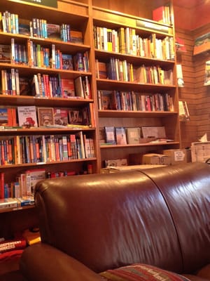 Between the Covers Bookstore and Bruno Cafe by null