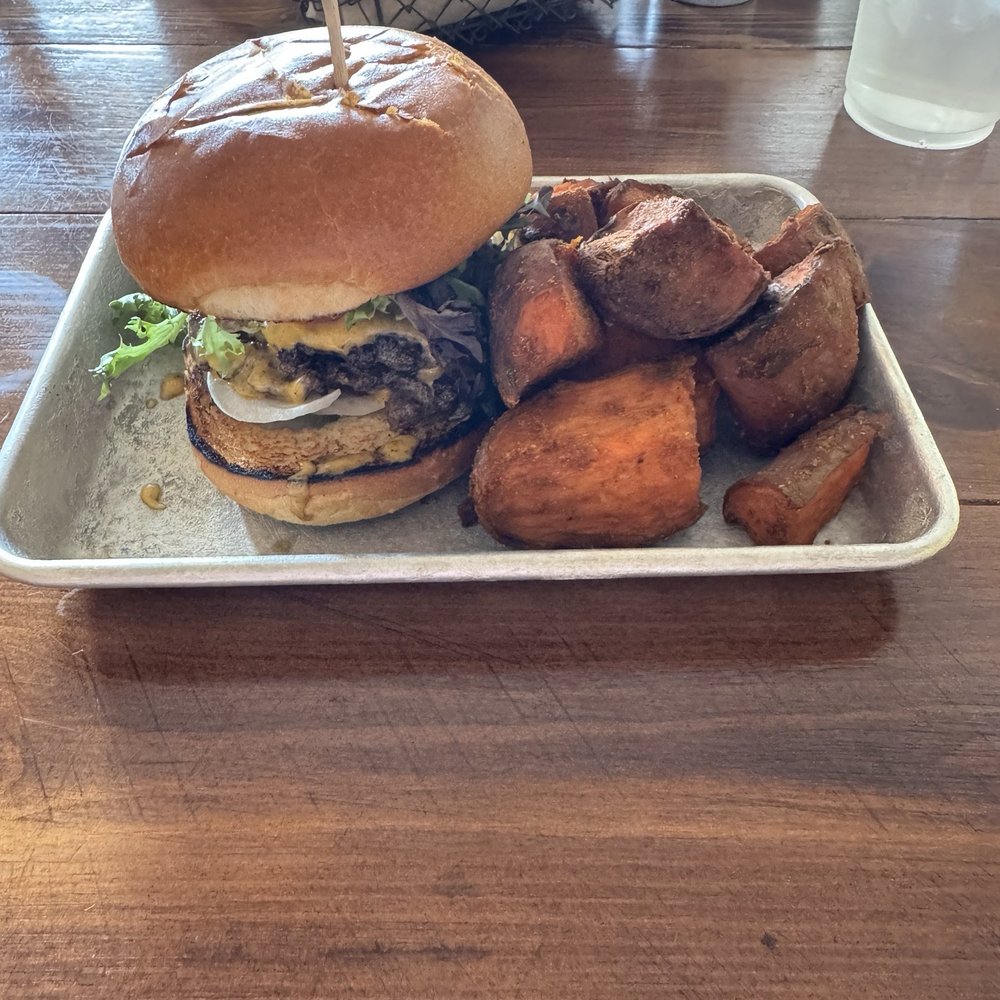 Farm Fresh Fast SVL - Almost Heaven burger with sweet potato - Desserts Near Me - Simpsonville, South Carolina