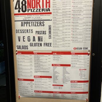 48 North Pizzeria - Main menu by the frontdoor - Pizza Near Me - Portland, Oregon 48 North Pizzeria - Main menu by the frontdoor - Pizza Near Me - Portland, Oregon
