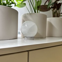 Lotus Moon Wellness - Selenite moon