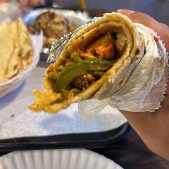 Indian Delight - 6. Chicken Tikka Kathi Roll - Indian Near Me - Hicksville, New York