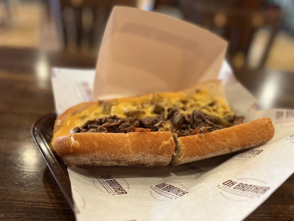 Food from Oh Brother Philly