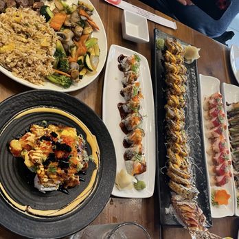 The Orient - lobster roll (middle) and several others - Sushi Bars Near Me - Atlanta, Georgia The Orient - lobster roll (middle) and several others - Sushi Bars Near Me - Atlanta, Georgia