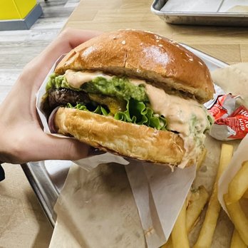 Uncle Jay Burger House - Fire Burger, it has a lot of guac! - Burgers Near Me - Concord, California