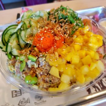 Lei'd Island Kitchen - Poke bowl ($18) - Hawaiian Near Me - Vienna, Virginia Lei'd Island Kitchen - Poke bowl ($18) - Hawaiian Near Me - Vienna, Virginia
