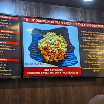 Gu's Dumplings - Menu - Szechuan Near Me - Atlanta, Georgia