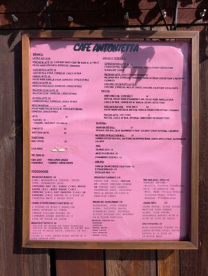 Menu photo 2 Cafe Antonietta Los Angeles, CA