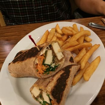 Veggie Grill by Next Level - Banh Mi wrap with no jalapeños even though I specially asked for jalapeños - Vegan Near Me - Pasadena, California Veggie Grill by Next Level - Banh Mi wrap with no jalapeños even though I specially asked for jalapeños - Vegan Near Me - Pasadena, California