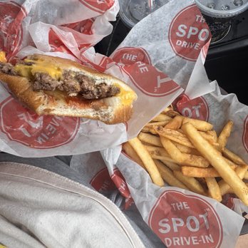 The Spot Drive-In - Cheeseburger and French fries - Diners Near Me - Kenosha, Wisconsin The Spot Drive-In - Cheeseburger and French fries - Diners Near Me - Kenosha, Wisconsin