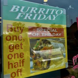 Three Brothers Grill - Good deal on burritos every Friday