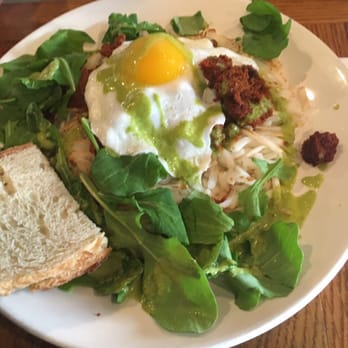 Copa Vida - Hash brown with a side of greens and toast! - New American Near Me - Pasadena, California Copa Vida - Hash brown with a side of greens and toast! - New American Near Me - Pasadena, California