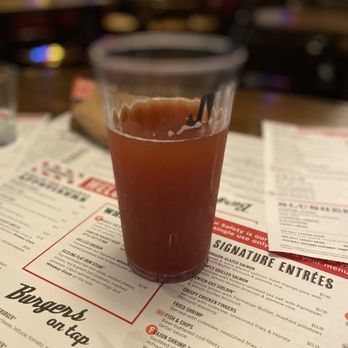 TGI Fridays Waldorf - Strawberry Passion Fruit Tea with a shot of Patron - Sports Bars Near Me - Waldorf, Maryland