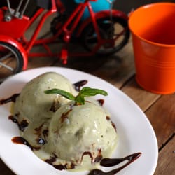 Me Love You Long Time - Me Love You's offbeat deserts are the bomb. Basil ice cream + chocolate syrup? Yum!