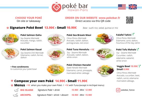 Menu photo 1 Poké Bar Paris, 75