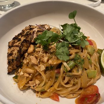 SŌW Plated - Pad Thai with chicken - New American Near Me - Upper Arlington, Ohio SŌW Plated - Pad Thai with chicken - New American Near Me - Upper Arlington, Ohio