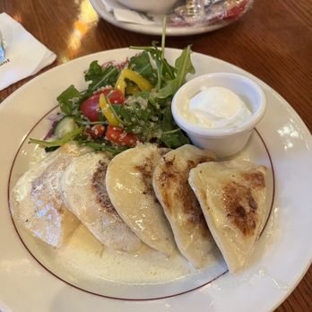 The Berghoff Restaurant - Potato Pierogies - Bars Near Me - Chicago, Illinois