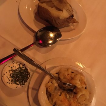 Meet The Meat - Sides - mac & cheese with mushrooms and baked potato - Steakhouses Near Me - Astoria, New York Meet The Meat - Sides - mac & cheese with mushrooms and baked potato - Steakhouses Near Me - Astoria, New York