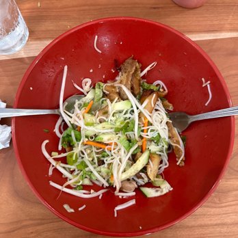 Pho Saigon - 47. Grilled Meat with Vermicelli, chicken. This is what's left after eating a healthy portion. - Vietnamese Near Me - Rocklin, California Pho Saigon - 47. Grilled Meat with Vermicelli, chicken. This is what's left after eating a healthy portion. - Vietnamese Near Me - Rocklin, California
