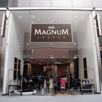 Magnum Store - This photo was taken from the Magnum Facebook site. Check them out at www.facebook.com/magnum - Ice Cream & Frozen Yogurt Near Me - London, XGL