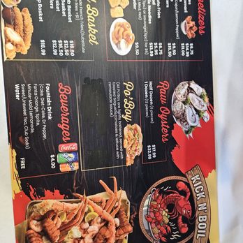 Kick & Boil Crab - Menu - Cajun/Creole Near Me - Santa Ana, California