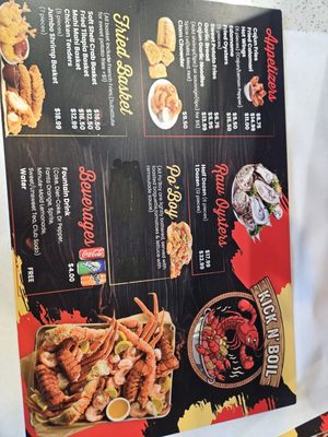 Menu photo 1 Kick & Boil Crab Santa Ana, CA