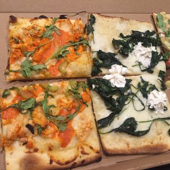 Jules Thin Crust - Spinach ricotta and Buffalo chicken - Pizza Near Me - Newtown, Pennsylvania Jules Thin Crust - Spinach ricotta and Buffalo chicken - Pizza Near Me - Newtown, Pennsylvania
