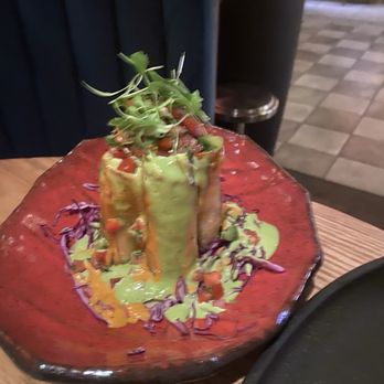 CHICA - Potato taquitos nice presentation!! - Latin American Near Me - Las Vegas, Nevada CHICA - Potato taquitos nice presentation!! - Latin American Near Me - Las Vegas, Nevada