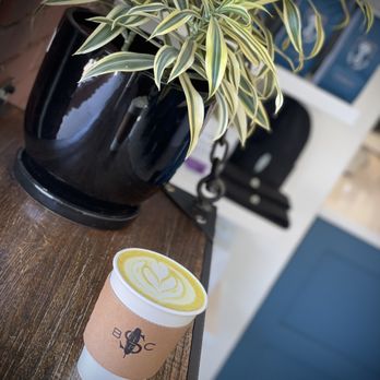 Blue Sparrow Coffee - Golden Latte with Honey and Oat Milk. - Coffee & Tea Near Me - Denver, Colorado Blue Sparrow Coffee - Golden Latte with Honey and Oat Milk. - Coffee & Tea Near Me - Denver, Colorado