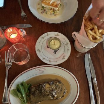 Restaurant Josephine - Ribeye, halibut, aioli and fries - French Near Me - Auburn, California Restaurant Josephine - Ribeye, halibut, aioli and fries - French Near Me - Auburn, California