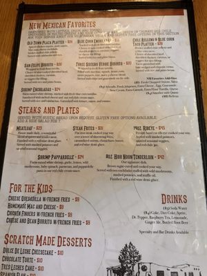 Menu photo 6 High Noon Restaurant & Saloon Albuquerque, NM Menu photo 6 High Noon Restaurant & Saloon Albuquerque, NM