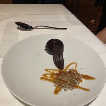 Michael Mina - Textures of chocolate (from signature menu) - New American Near Me - Las Vegas, Nevada Michael Mina - Textures of chocolate (from signature menu) - New American Near Me - Las Vegas, Nevada