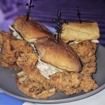 The Verdict - Chicken sliders - Lounges Near Me - New Orleans, Louisiana The Verdict - Chicken sliders - Lounges Near Me - New Orleans, Louisiana