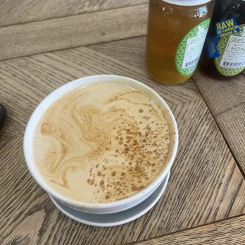 Sweet Elena's Bakery & Cafe - Vanilla Horchata Latte - Bakeries Near Me - Seaside, California