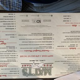 Menu Menu