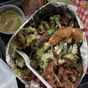 Taqueria 425 - Papa rellena with pastor and asada and also chille relleno .. - Mexican Near Me - Las Vegas, Nevada Taqueria 425 - Papa rellena with pastor and asada and also chille relleno .. - Mexican Near Me - Las Vegas, Nevada