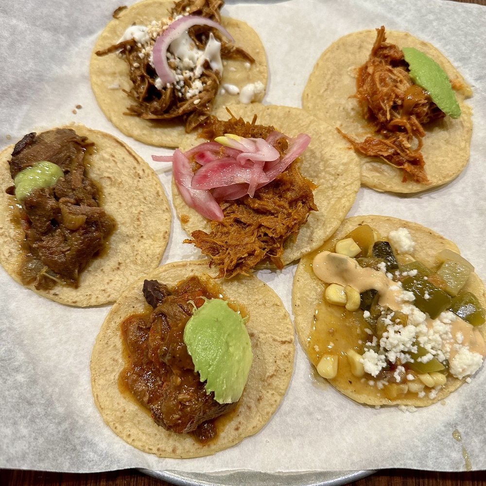 Guisados - Mini Taco Sampler - Tacos Near Me - Burbank, California Guisados - Mini Taco Sampler - Tacos Near Me - Burbank, California
