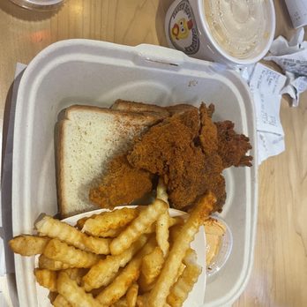 Dave's Hot Chicken - Dave's #1 2 Tenders w/ Fries - Chicken Shop Near Me - Albany, New York