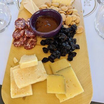 Lasseter Family Winery - Cheese and charcuterie board to go with our wine tasting. - Wineries Near Me - Glen Ellen, California Lasseter Family Winery - Cheese and charcuterie board to go with our wine tasting. - Wineries Near Me - Glen Ellen, California