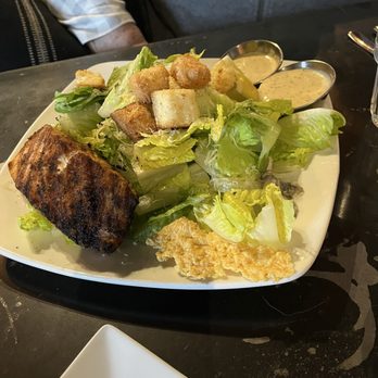 Tuscan Table - caesar salad with blackened salmon - Italian Near Me - South Portland, Maine