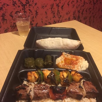 Fufu's Mid East Grill - Combination plate - Mediterranean Near Me - Riverside, California Fufu's Mid East Grill - Combination plate - Mediterranean Near Me - Riverside, California