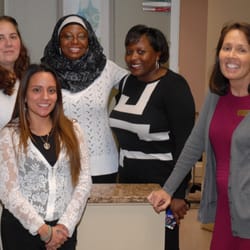 Lindsay Golden , MD - Some of the members of our Team. From L-R: Jenny, Laura, Tahlisha, Latoya and Teresa