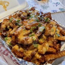 Orange chicken fries